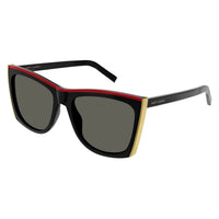 SL 539 Paloma Black recycled acetate Sunglasses - Shiny Black
