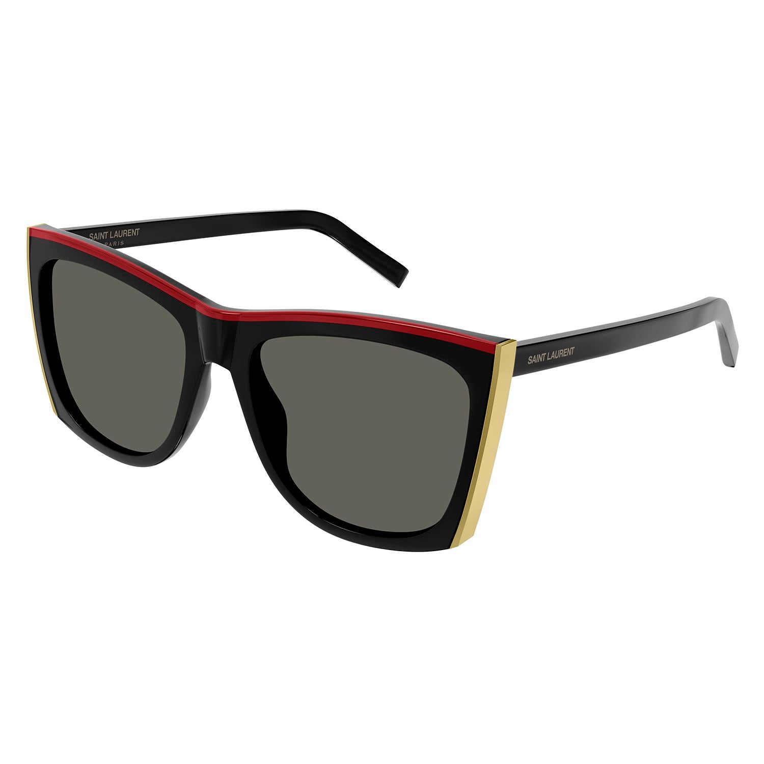 SL 539 Paloma Black recycled acetate Sunglasses - Shiny Black