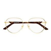BB0249O Gold metal Optical Frames - Shiny Light Gold