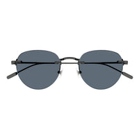 MB0239S Ruthenium metal Sunglasses - Shiny Dark Ruthenium