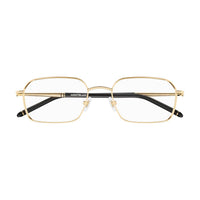 MB0245O Gold metal Optical Frames - Shiny Light Gold