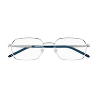 MB0245O Silver metal Optical Frames - Shiny Silver