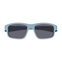 PU0396S Grey recycled injection Sunglasses - Matte Solid Platinum Grey