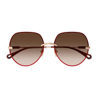 CH0135S Gold metal Sunglasses - Shiny Rose Gold