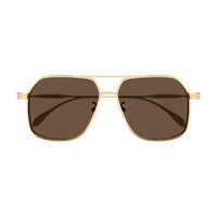 AM0372S Gold metal Sunglasses - Shiny Gold