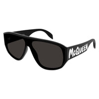 AM0386S Black recycled acetate Sunglasses - Shiny Black