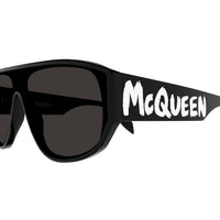 AM0386S Black recycled acetate Sunglasses - Shiny Black