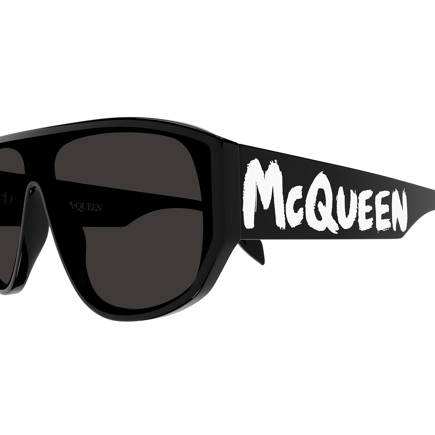 AM0386S Black recycled acetate Sunglasses - Shiny Black