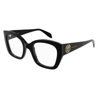 AM0379O Black recycled acetate Optical Frames - Shiny Black