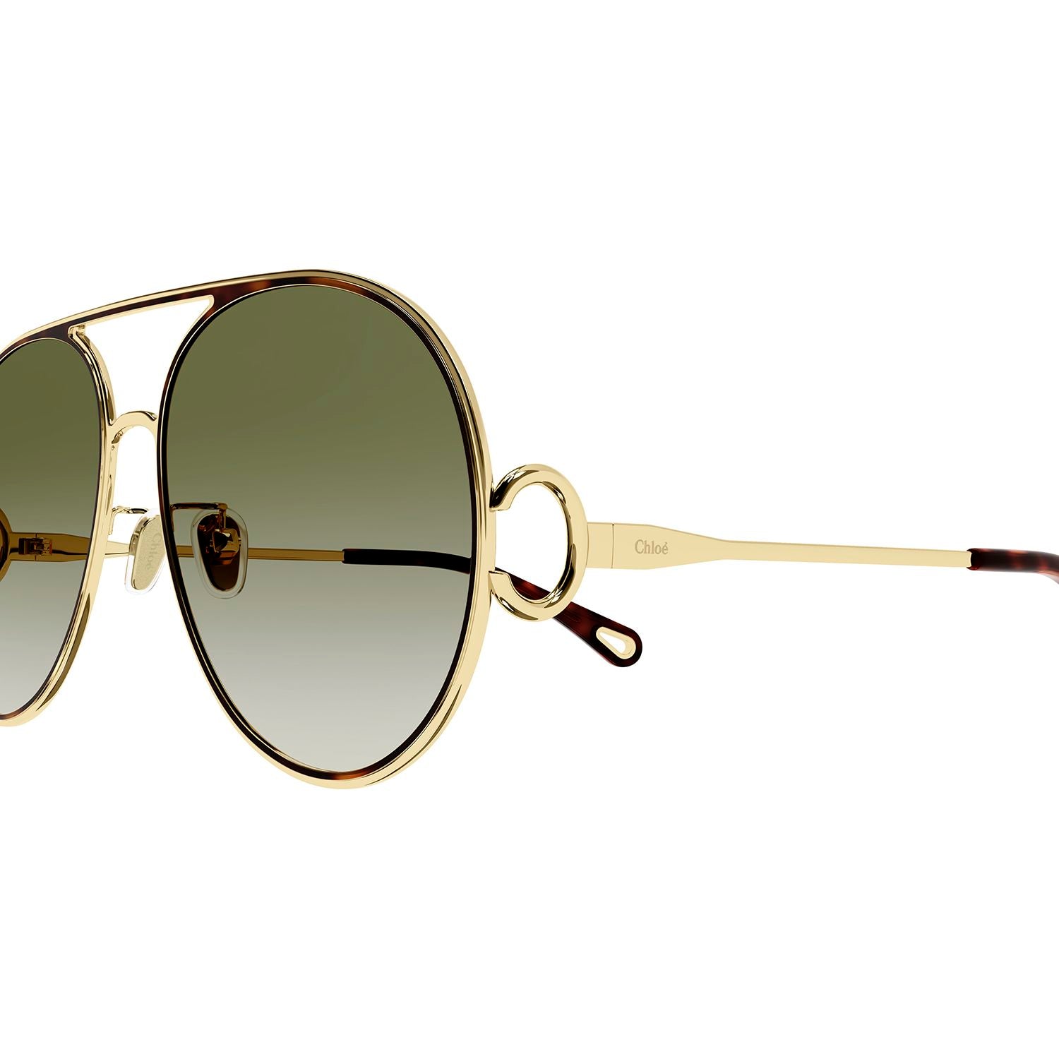 CH0145S Gold metal Sunglasses - Shiny Classic Gold