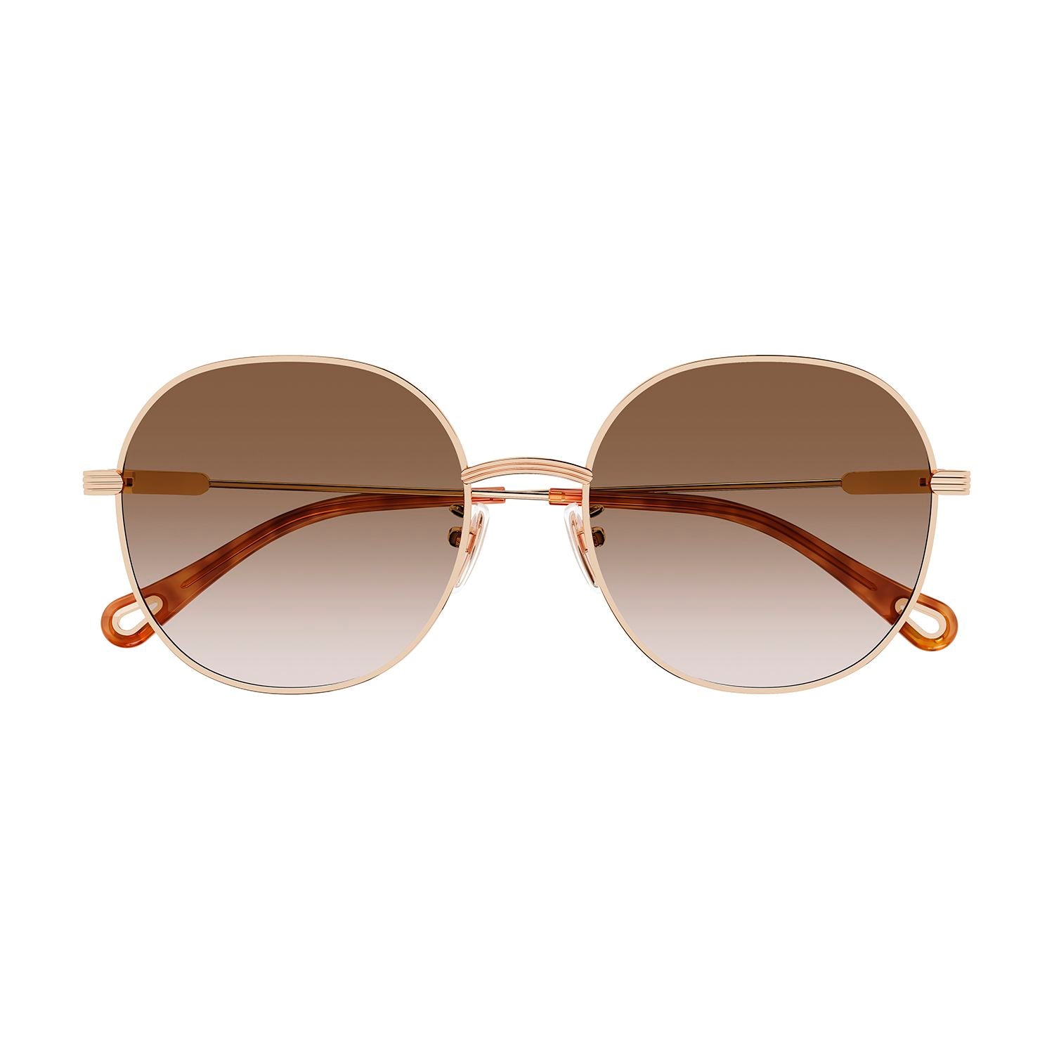 CH0140SA Gold metal Sunglasses - Shiny Rose Gold