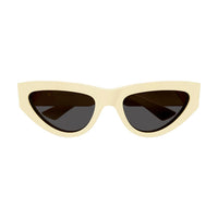 BV1176S Yellow acetate Sunglasses - Shiny Solid Yellow Butter