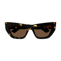 BV1177S Havana acetate Sunglasses - Shiny Spotted Havana