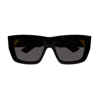 BV1178S Black acetate Sunglasses - Shiny Black