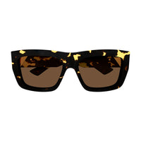 BV1178S Havana acetate Sunglasses - Shiny Spotted Havana