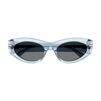 BV1189S Light-Blue acetate Sunglasses - Shiny Transparent Light Blue