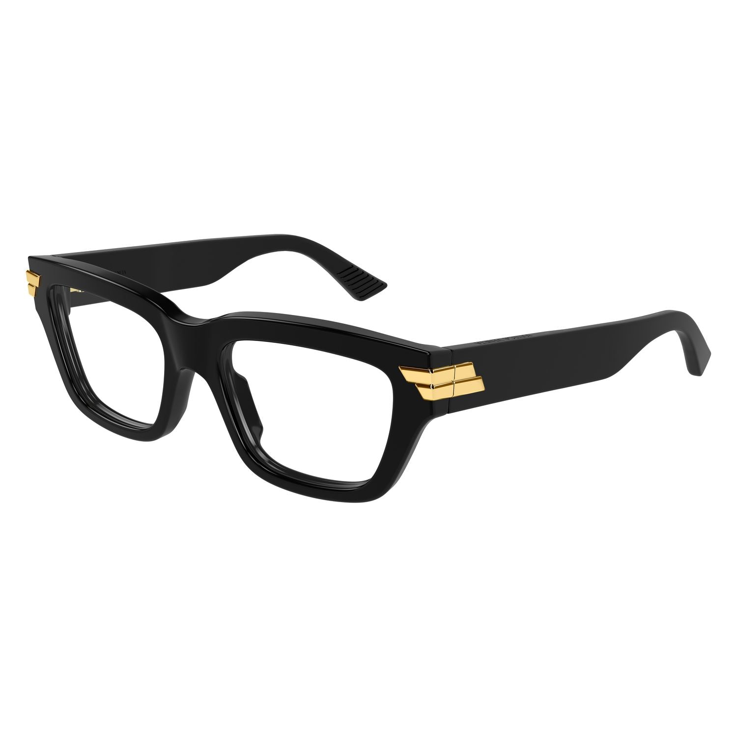 BV1190O Black recycled acetate Optical Frames - Shiny Black