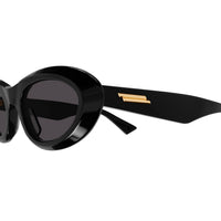 BV1191S Black acetate Sunglasses - Shiny Black