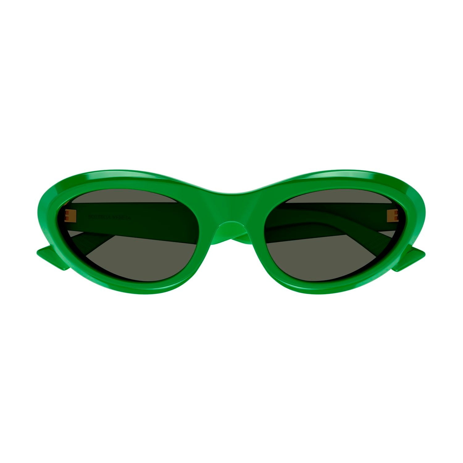BV1191S Green acetate Sunglasses - Shiny Green