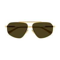 BV1194S Gold metal Sunglasses - Shiny Gold