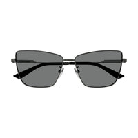 BV1195S Ruthenium metal Sunglasses - Shiny Dark Ruthenium