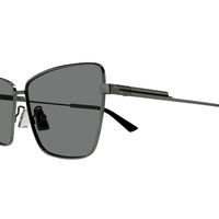 BV1195S Ruthenium metal Sunglasses - Shiny Dark Ruthenium