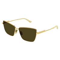 BV1195S Gold metal Sunglasses - Shiny Gold