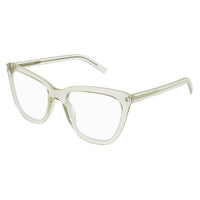 SL 548 Slim Green recycled acetate Optical Frames - Light Green
