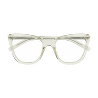 SL 548 Slim Green recycled acetate Optical Frames - Light Green