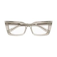 SL 554 Beige acetate Optical Frames - Crema Transparent
