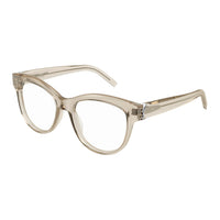 SL M108 Beige recycled acetate Optical Frames - Shiny Transparent Beige