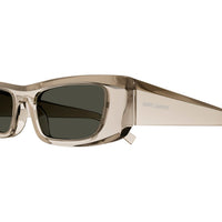 SL 553 Beige injection Sunglasses - Transparent Beige