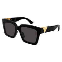 BV1198SA Black recycled acetate Sunglasses - Shiny Black