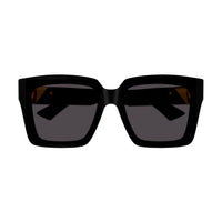 BV1198SA Black recycled acetate Sunglasses - Shiny Black