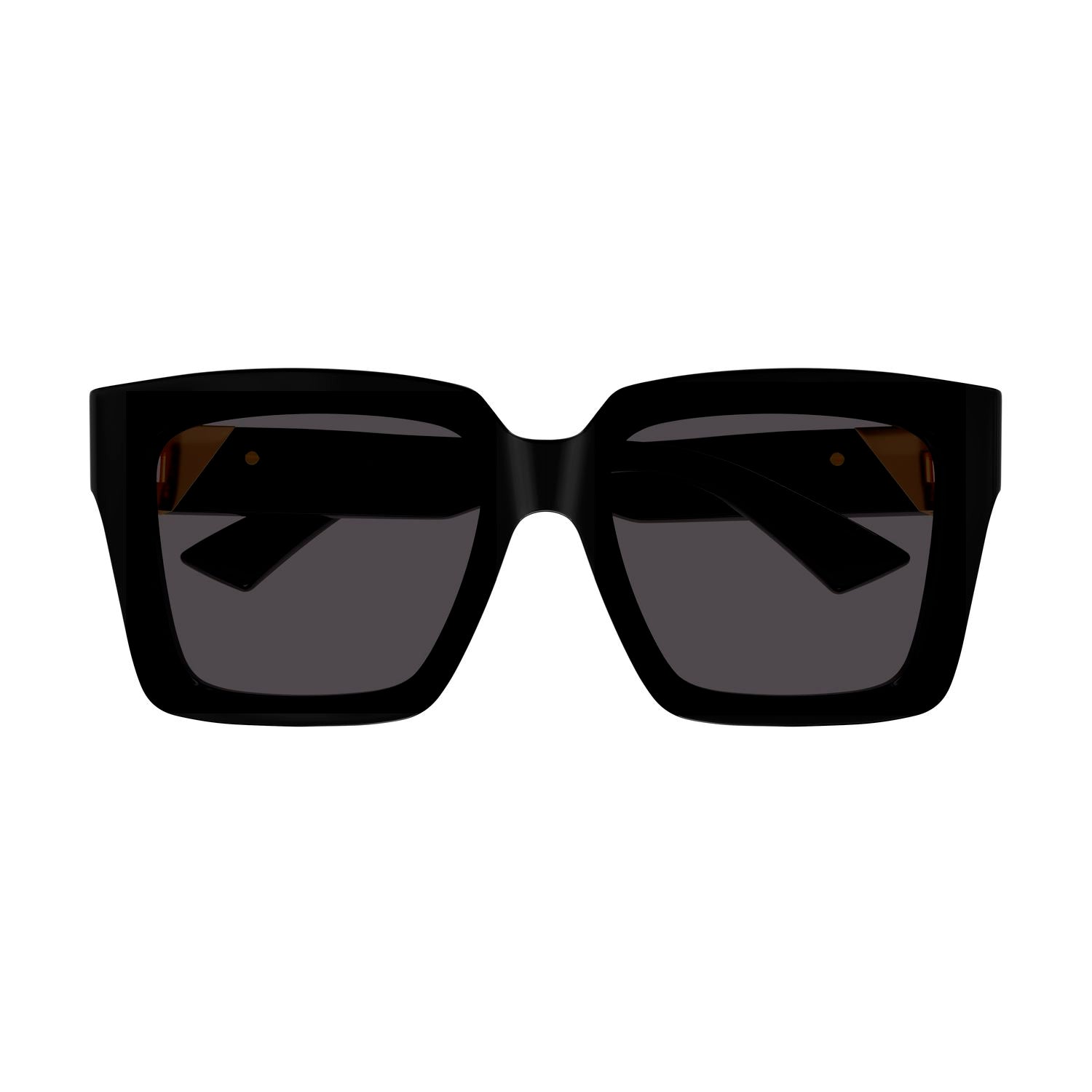 BV1198SA Black recycled acetate Sunglasses - Shiny Black