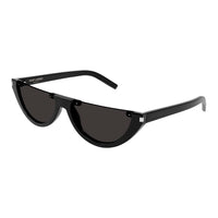 SL 563 Black recycled acetate Sunglasses - Shiny Black