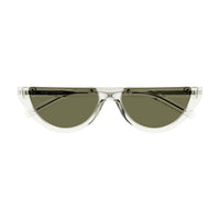 SL 563 Green acetate Sunglasses - Shiny Transparent Green