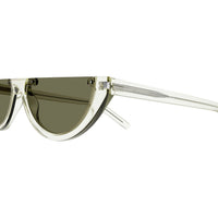 SL 563 Green acetate Sunglasses - Shiny Transparent Green