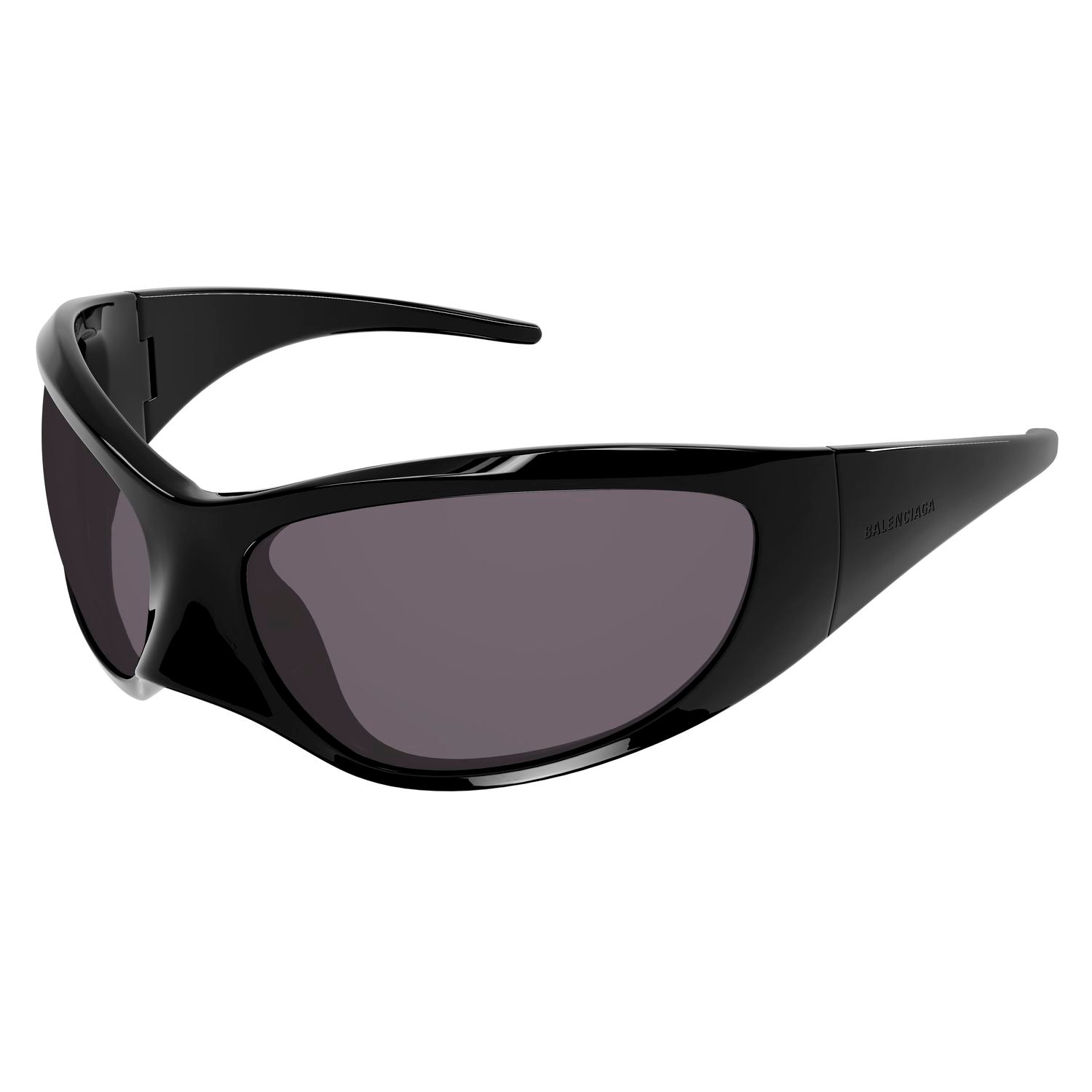 BB0252S Black bio injection Sunglasses - Shiny Black