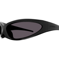 BB0251S Black bio injection Sunglasses - Shiny Black