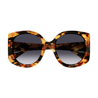 GG1257S Havana recycled acetate Sunglasses - Shiny Piqué Havana
