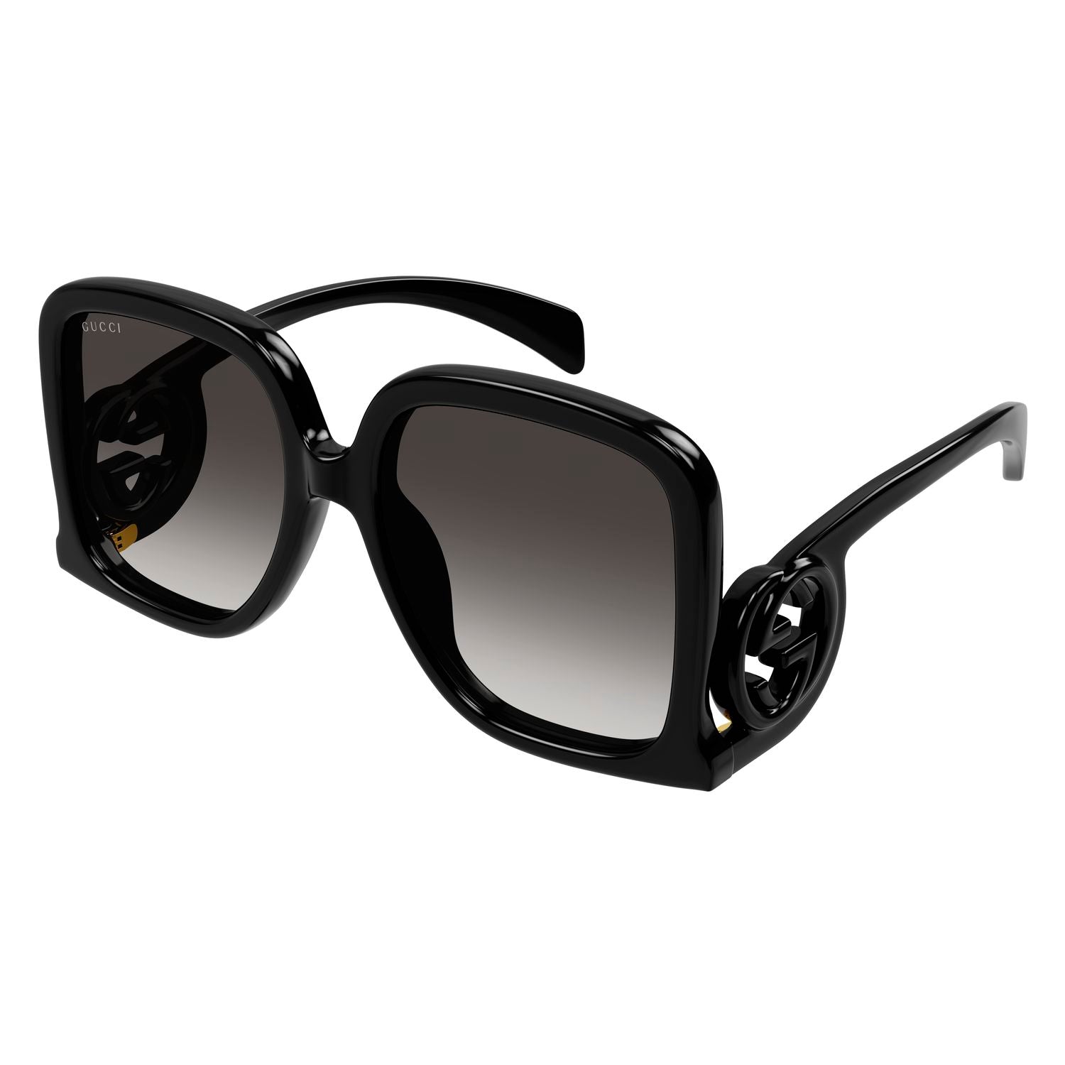 GG1326S Black injection Sunglasses - Shiny Black