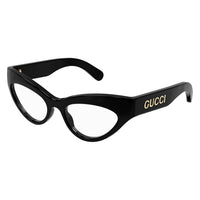 GG1295O Black recycled acetate Optical Frames - Shiny Solid Black
