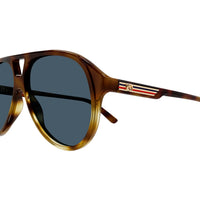 GG1286S Havana recycled acetate Sunglasses - Shiny Havana