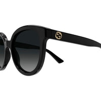 GG1315S Black recycled acetate Sunglasses - Shiny Black