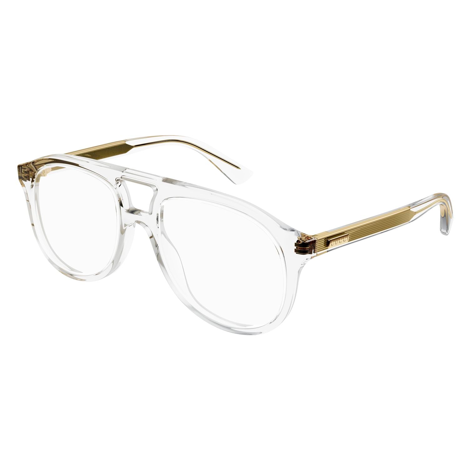 GG1320O Crystal recycled acetate Optical Frames - Shiny Crystal