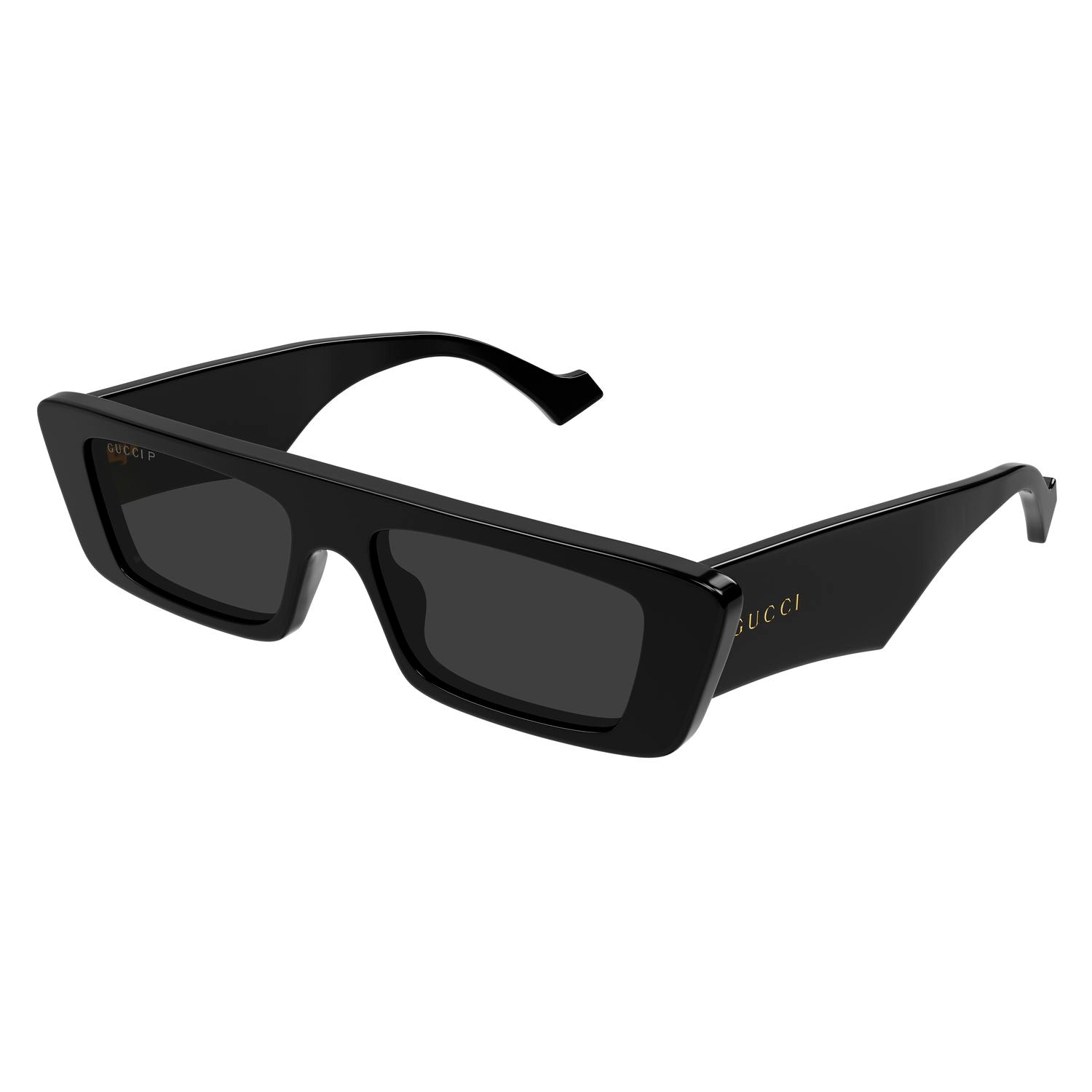 GG1331S Black recycled acetate Sunglasses - Shiny Black