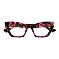 GG1334O Havana recycled acetate Optical Frames - Shiny Spotted Black & Cherry Havana