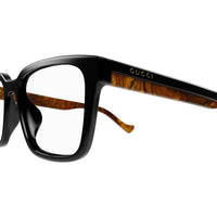 GG1306OA Black recycled acetate Optical Frames - Shiny Black