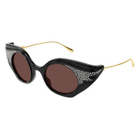 GG1327S Black recycled acetate Sunglasses - Shiny Black